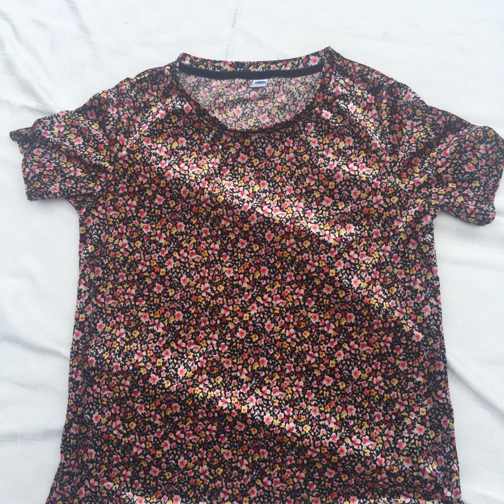 Old Navy velour top Small